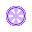 wheel front.stl Scale 1/10 lawnmower