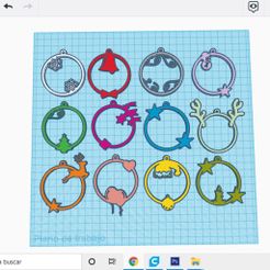 Esferas-navideñas-personalizadas.jpg STL file Personalized Christmas spheres・Model to download and 3D print