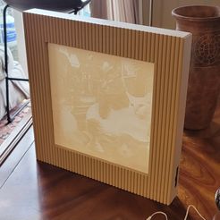 20240123_184833.jpg Wood Dowel Style Picture Frame