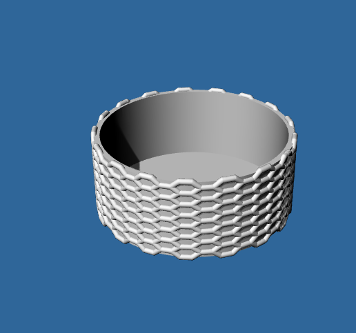 7.png ZYLINDER , VASE , VASE , BEHÄLTER , BASIS , ROHR , VASE , EXAGONAL MAYA DESIGN18X8