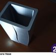 FV-4.jpg Vase Formora, modern minimalistic design, easy to print