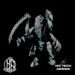 cover_1.png 3D file Space alien assassin・Template to download and 3D print