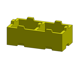 tego002.PNG Free STL file Tego 2-pin・3D printing model to download