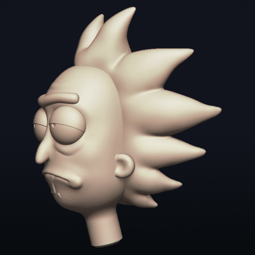 Rick_and_Morty_Heads_03.png Télécharger fichier Rick et Morty • Modèle imprimable en 3D, MarProZ_3D