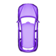 Body 1-24 Scale.stl Infiniti Qx50 2019 (1/24) printable car body