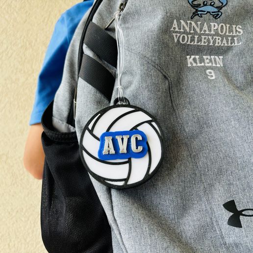 IMG_7214-1.jpg Volleyball Bag Tag,⚠️(CUTOMIZABLE WITH LINK IN THE DESCRIPTION)