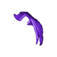 Black Wyvern Left Wing.stl Black Wyvern