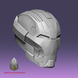 Mk17_4.png IronMan MK17 Heartbreaker helmet 3d digital download