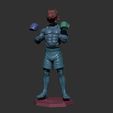 ZBrush jj.jpg STL-Datei Hundekämpferin・Design für den 3D-Druck zum Herunterladen