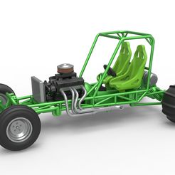 1.jpg Fichier 3D Diecast Pompe à eau Old school Sand buggy Version 2 Echelle 1:25・Design pour impression 3D à télécharger