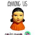 AMONG Us s@uiD Game “® Squid Game x Among Us // Squid Game version Among Us