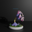 Lileep3.png Lileep and Cradily pokemon 3D print model