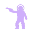 Astronaut Pistol.stl Astronaut Meeple With Pistol