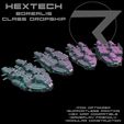 BorealisOverview.png HEXTECH - Borealis Class Dropship (Battletech Compatible)