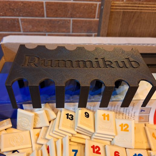 ♟ Organizer - Rummikub - 106 pieces・ STL File for 3D printing・Cults