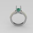 mon2.jpg Archivo STL anillo de una piedra・Idea de impresión 3D para descargar