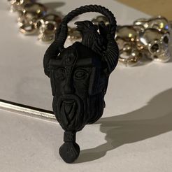 odin1.jpg Fichier STL Pendentif Odin・Modèle pour imprimante 3D à télécharger