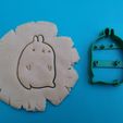 20180114_202021.jpg Файл STL Cortante de galletita de los dibujos Molang & Piu Piu・Модель для печати в 3D скачать