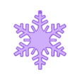 STAMP_SNOWFLAKE_SELLO_COPO_DE_NIEVE_DAGOPPI.stl Stamp Snowflake for Window Christmas