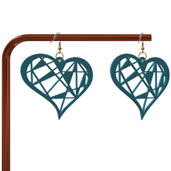 Screenshot-2023-05-08-204820.png STL file HEART EARRINGS・3D print object to download