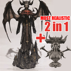 01.png Lilith Diablo 4 STL
