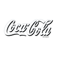 Décalcomanies-Coca-cola-noir-et-blanc.png Vintage Coca-Cola soda machine