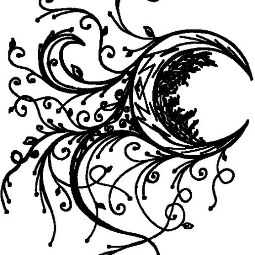 Devian sticker - 3D model önizlemesi