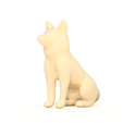 dog-4.png Paperweight sitting dog