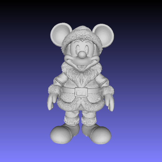 mickey mouse papa noel
