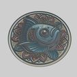 a_82.jpg Fish Medallion Fish 3d Print Model