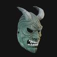 Mask-14-Horn-02.jpg Oni Mask 14 Demon Horn