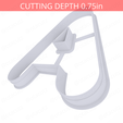 Letter_A~6.75in-cookiecutter-only2.png Letter A Cookie Cutter 6.75in / 17.1cm