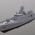 tbrender002_FullQuality.jpg Diponegoro class corvette Low-poly 3D model