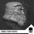 10.png Storm Trooper Zombie Slayer Head for 6 inch action figures