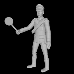 model.png STL file POLICE MAN- POLICE - TRAFFIC POLICE- ARMY - TRAFIC WARDEN- WARDEN- COP- COPS - TRAFFIC POLICE - MILITARY・3D printing model to download