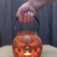 111.png Halloween Jack-o’-Lantern candle holder & Candy Box – Support-Free