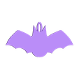 Pendant_Bat_Back.stl Fledermaus-Anhänger
