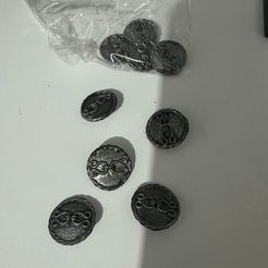 Papa Emeritus III jacket buttons