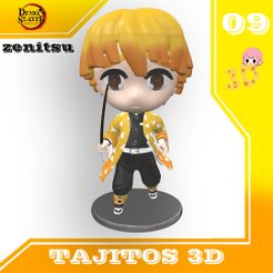 1.jpg 3D file TAJITO DE ZENITSU-KIMETSU NO YAIBA・Model to download and 3D print