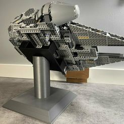 20200809181450.jpg Free 3D file Stand for Lego Millennium Falcon 75257・Model to download and 3D print