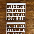 62.jpg HUMAN SCALE / SILHOUETTES PEOPLE SCALE 1.100 - 1.75 - 1.50 - ARCHITECTURAL SCALE MODELS