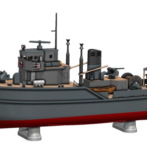 00.jpg Ton-Class Minesweeper 1m model