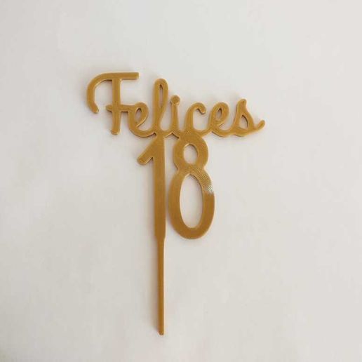 Happy 18th - 3D model önizlemesi