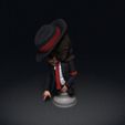 Michael-Jackson01.jpg Michael Jackson - CARICATURE FIGURINE-3D PRINT MODEL
