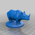 Rhino.png Misc. Creatures for Tabletop Gaming Collection
