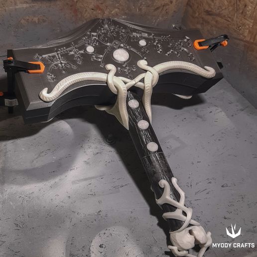 🎲 MJOLNIR GOD OF WAR RAGNAROK・Free STL File for ・Cults