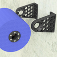 large-paper-roll-holder.-v9-black.png Magnetic Paper Towel Holder / Kitchen Roll Holder