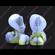 0003.png Archivo STL Bruja tetona y su cuenco de calabaza・Idea de impresión 3D para descargar