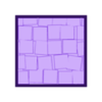 25mm Square Base Random Tile_03.STL 25mm Square Random Tile Base