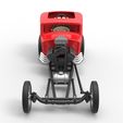 6.jpg Diecast Dragster old school à moteur avant avec coque Echelle 1:25